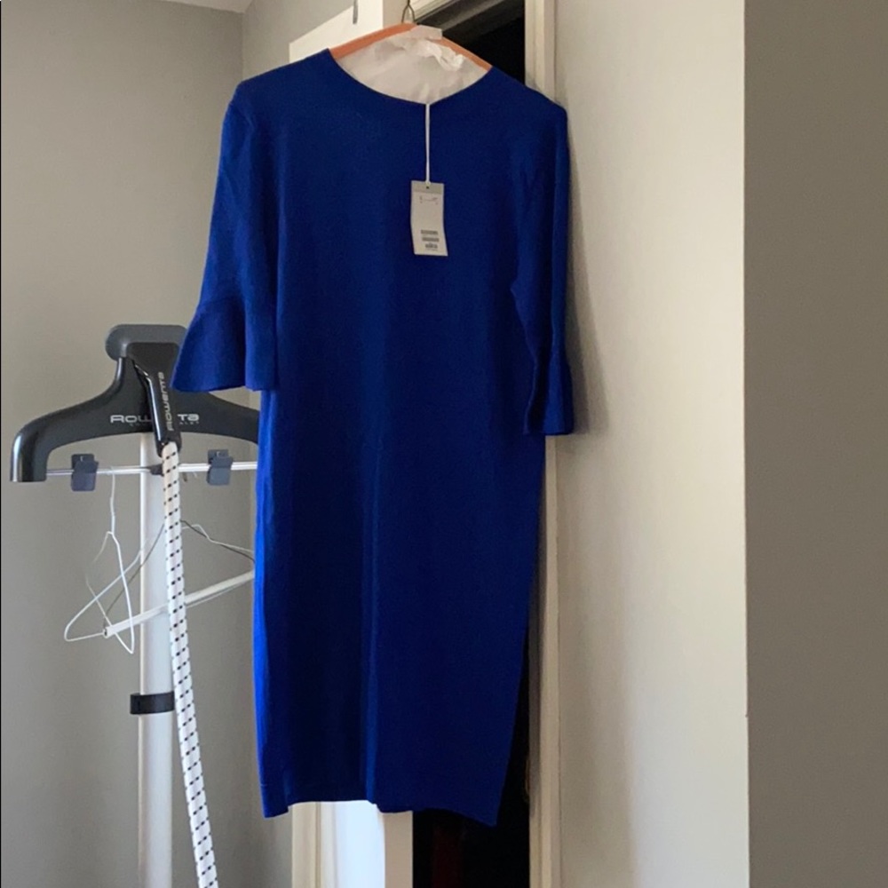 COS blue dress